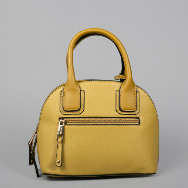 Γυναικεία τσάντα Carpisa Κίτρινο σκούρο οικολογικό δέρμα, 4 - Kalapod.gr